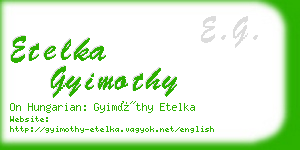 etelka gyimothy business card